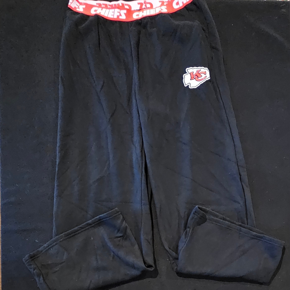 Kansas City Chiefs Ultra Game Day NFL Black Jogger Pants Sweatpants Mens Size 1X
